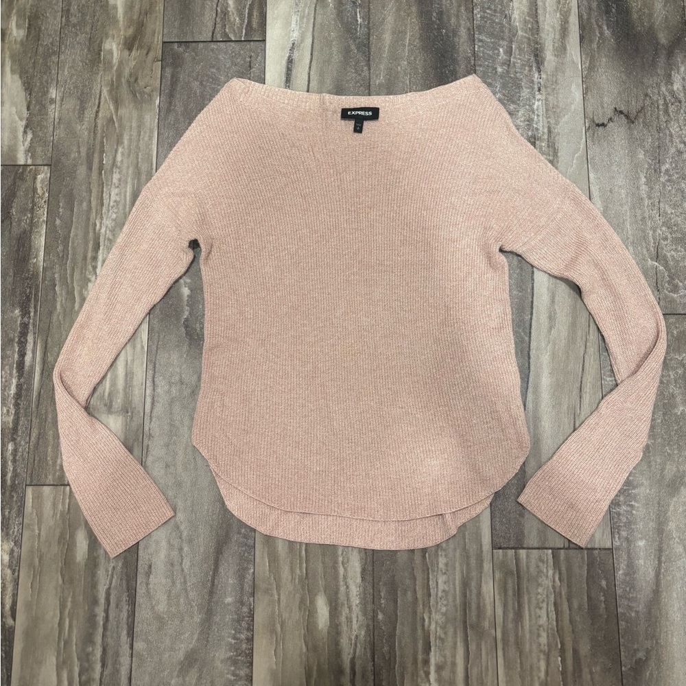 Express Off The Shoulder Sweater Sz S